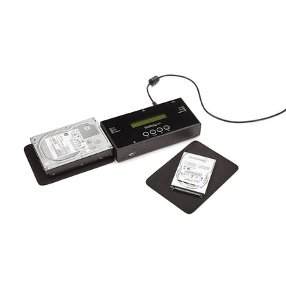 HARD DRIVE DUPLICATOR DOCK STANDALONE HDD SSD USB DISK ERASER