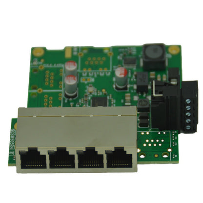 EMBEDDED 4PORT ETHERNET SWITCH TEMPERATURE RANGE OF -40F TO +176F