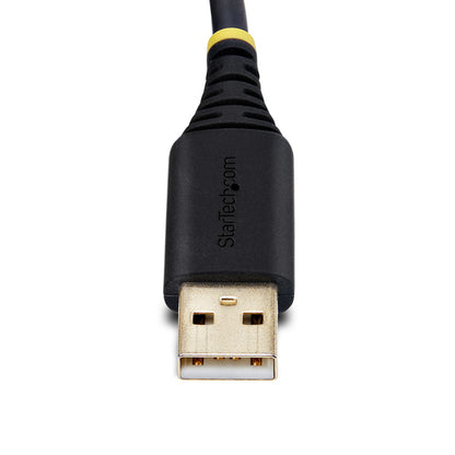 13FT 2-PORT USB SERIAL CABLE - USB TO DUAL DB9 RS232 ADAPTER