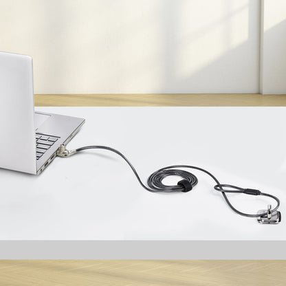 SLIM LAPTOP CABLE LOCK 6.6FT NOBLE WEDGE SLOT COMPATIBLE