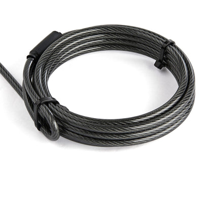 6.5FT LAPTOP CABLE LOCK STEEL 4 DIGIT COMPUTER SECURITY LOCK NANO