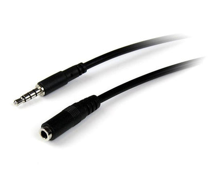 3.5MM STEREO EXTENSION AUDIO CABLE M/F 2M TRRS EXTENSION