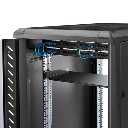 1U SERVER RACK SHELF UNIVERSAL CANTILEVER RACK MOUNT TRAY