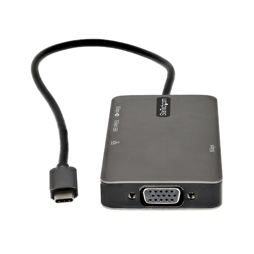 USB C MULTIPORT ADAPTER 100W PD 4K HDMI VGA HUB MINI TRAVEL DOCK