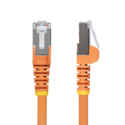 CAT6A ETHERNET CABLE - ORANGE 10GBE S/FTP LSZH 100W POE