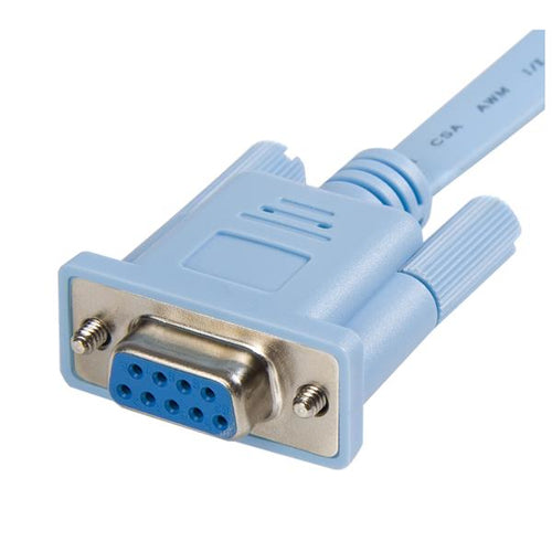RJ45 TO DB9 CISCO CONSOLE CABLE 6FT CONSOLE MANAGEMENT CABLE M/F