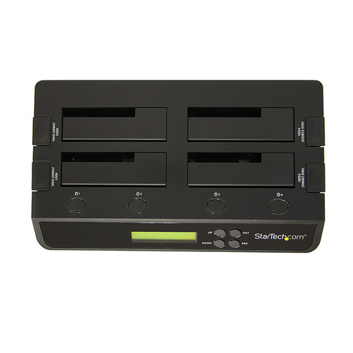 4BAY HARD DRIVE DUPLICATOR DOCK HDD SSD CLONER WIPER DISK ERASER