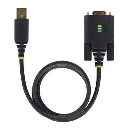 3FT USB TO SERIAL DCE CABLE - USB TO NULL MODEM SERIAL ADAPTER