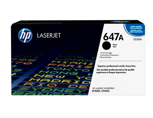 BLACK CARTRIDGE FOR LASERJET CP4025/4525 8.5K