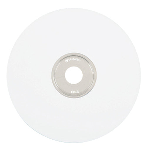 100PK CD-R 52X 80 MIN WHITE INKJET PRINTABLE SPINDLE (95251)