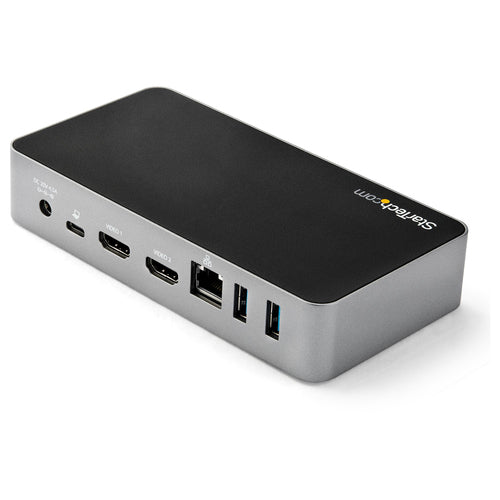 DUAL MONITOR USB C DOCK 65W TYPE C DOCKING STATION USBC DOCK