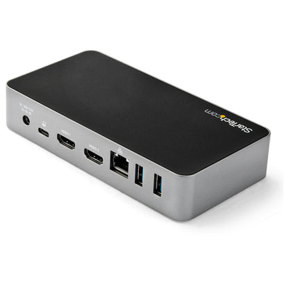 DUAL MONITOR USB C DOCK 65W TYPE C DOCKING STATION USBC DOCK