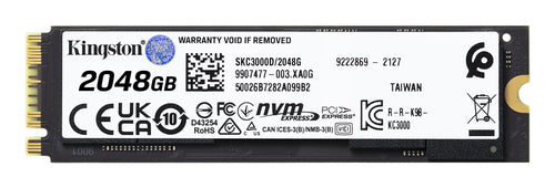 2048GB KC3000 PCIE 4.0 NVME M.2 SSD (SKC3000D/2048G)