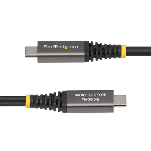6FT ACTIVE USB4 CABLE BLACK USB-C CABLE/8K60/DP2.1/240W/40GBPS