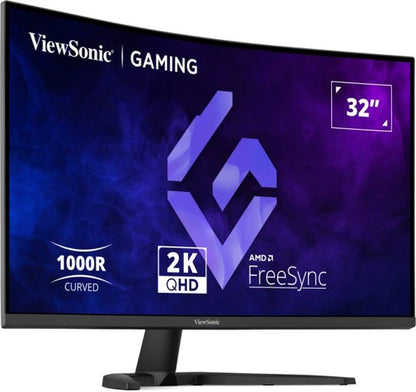 32IN CURVED GAMING MONITOR WITH 1440P 1MS 180HZ FREESYNC