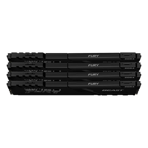 64GB 3200MHZ DDR4 CL16 DIMM KIT OF 4 FURY BEAST BLACK