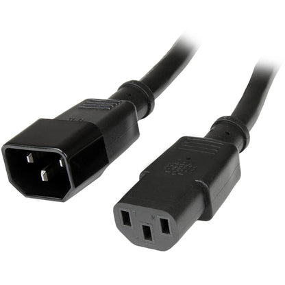 6FT POWER EXTENSION CORD C14 TO C13 COMPUTER MONITOR POWER CABLE