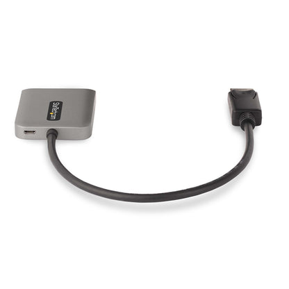 2-PORT DISPLAYPORT MST HUB DUAL-MONITOR ADAPTER WINDOWS