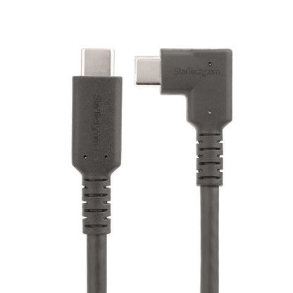 RUGGED RIGHT ANGLE USB-C CABLE USB C TO C CABLE - 90 DEGREES
