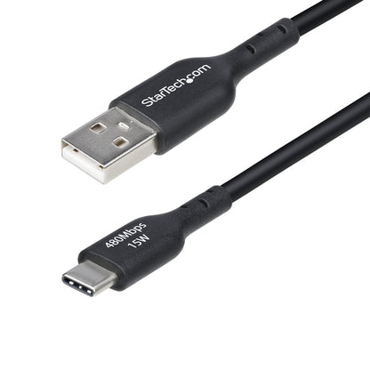 6IN USB-A TO USB-C CABLE CHARGER CORD USB 2.0 DATA TRANSFER