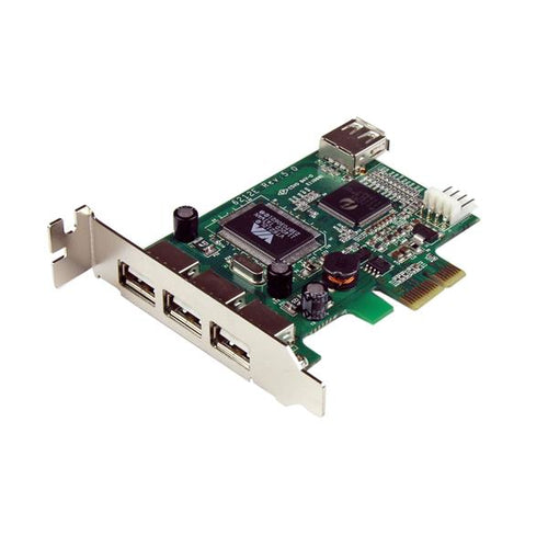 4 PORT USB 2.0 PCIE CARD LOW PROFILE PCI EXPRESS EXPANSION CARD