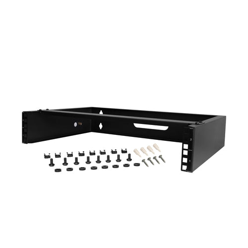 2U WALL MOUNT RACK NETWORK PATCH PANEL MOUNT BRACKET