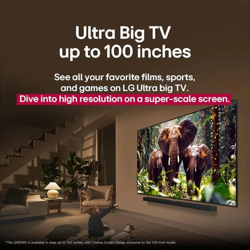 LG 65QNED85AUA 4K QNED TV 65 4K QNED SMART MINI-LED TV