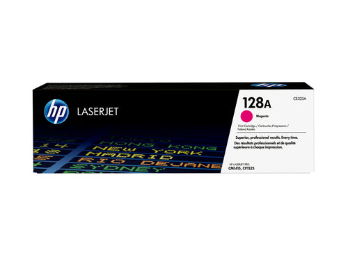 NO 128A MAGENTA CARTRIDGE LASERJET CP1525/CM1415 (CE323A)