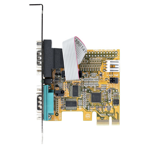 2 PORT PCI EXPRESS RS232 SERIAL ADAPTER CARD PCIE TO SERIAL DB9