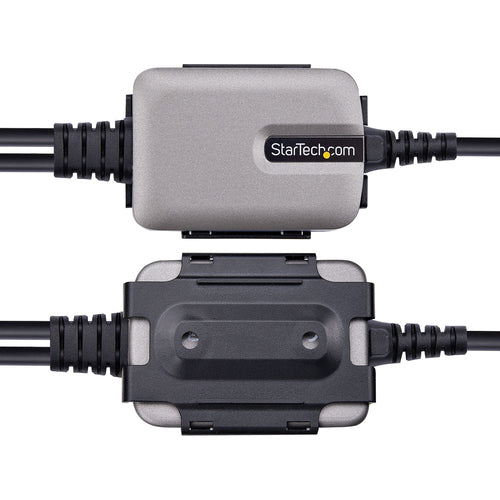 13FT 2-PORT USB SERIAL CABLE - USB TO DUAL DB9 RS232 ADAPTER