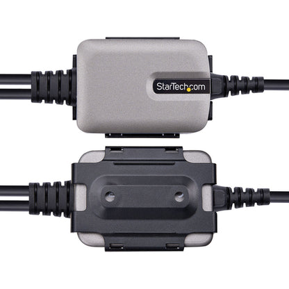 13FT 2-PORT USB SERIAL CABLE - USB TO DUAL DB9 RS232 ADAPTER