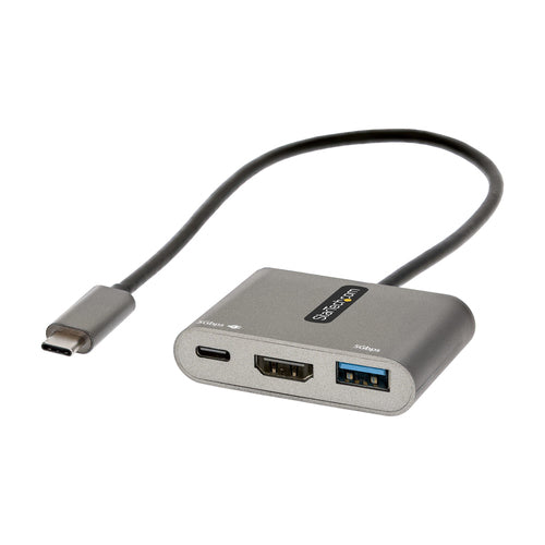 USB C MULTIPORT ADAPTER 100W PD 4K HDMI MINI TRAVEL DOCK W/ USB (CDP2HDUACP2)