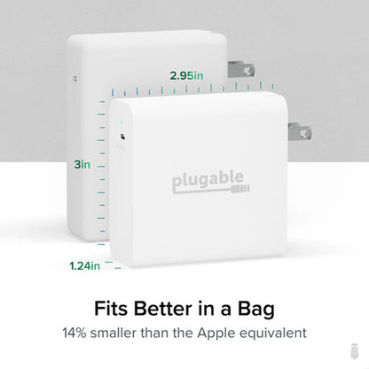 PLUGABLE USBC 140W WALL CHARGER USBC PD 3.1 GAN POWER ADAPTER 140W