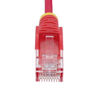 SLIM CAT6 CABLE RED LSZH SLIM SNAGLESS RJ45 UTP PATCH CABLE