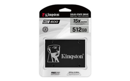 512GB KC600 SSD SATA3 2.5IN SSD