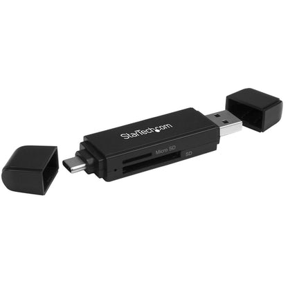 USB C CARD READER MULTI CARD FLASH MEMORY SD MICROSD READER