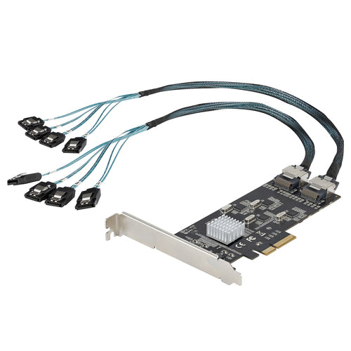 8 PORT SATA PCIE CARD ADAPTER PCI EXPRESS SATA SAS CONTROLLER