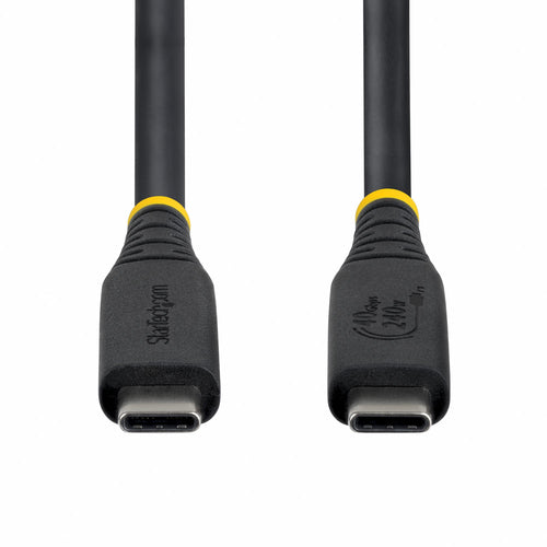 1.6FT USB4 CABLE BLACK USB-IF CERTIFIED 8K60/DP2.1/240W/40GBPS