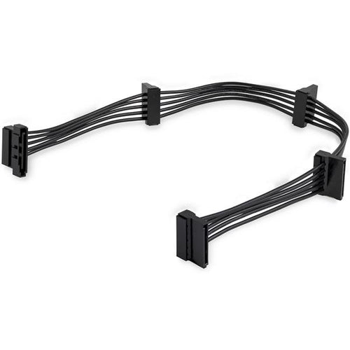 4X SATA POWER SPLITTER ADAPTER CABLE SATA MALE TO 4X SATA FEMALE
