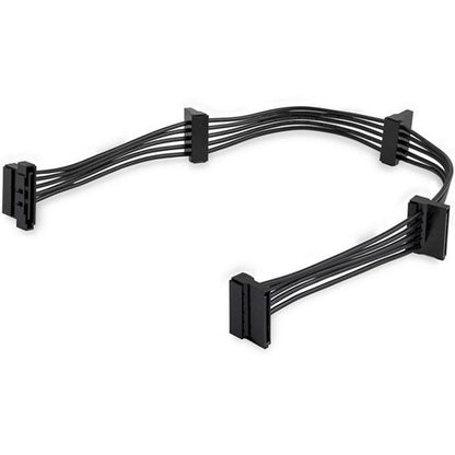 4X SATA POWER SPLITTER ADAPTER CABLE SATA MALE TO 4X SATA FEMALE