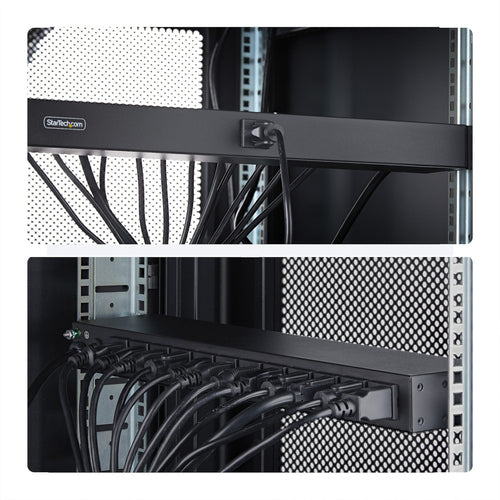 13-OUTLET RACKMOUNT PDU - 1U SERVER POWER STRIP FOR 19IN RACK