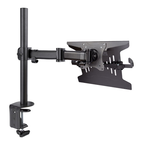LAPTOP DESK MOUNT MONITOR ARM DISPLAY VESA MOUNT LAPTOP TRAY ARM