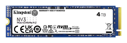 4000G NV3 M.2 2280 PCIE 4.0 NVME SSD (SNV3S/4000G)
