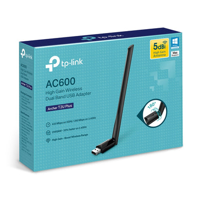 AC600 HIGH GAIN WRLS DUAL BAND USB ADAPTER