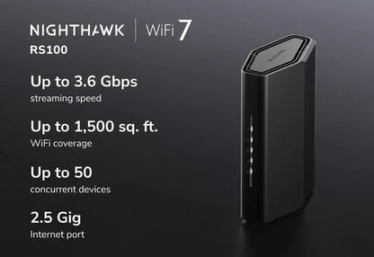 4PT NIGHTHAWK WIFI 7 BE3600 ROU ROUT