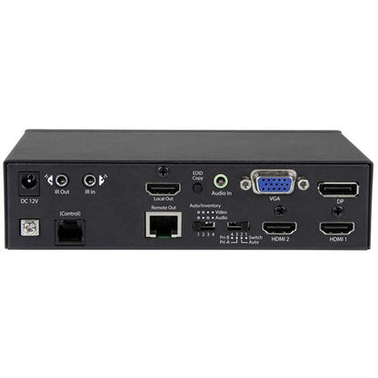 4K HDMI HDBASET EXTENDER CAT6 MULTI INPUT ETHERNET VIDEO SWITCH