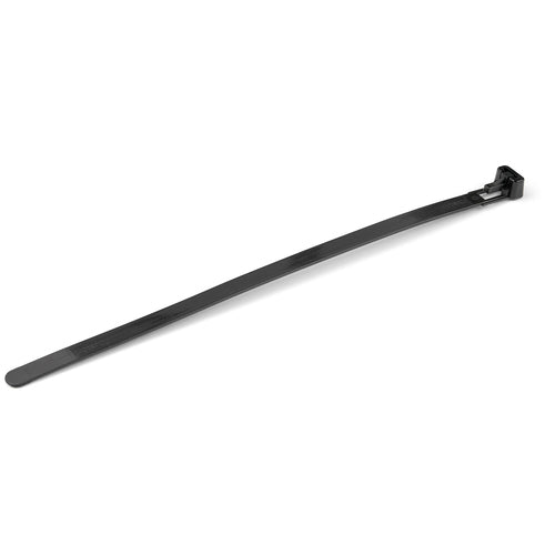 100PK REUSABLE CABLE TIES NYLON PLASTIC ADJUSTABLE ZIP TIES 8 INCH
