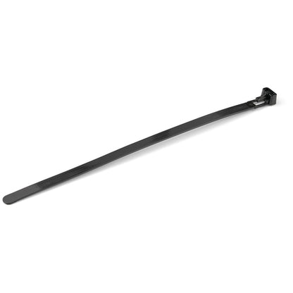 100PK REUSABLE CABLE TIES NYLON PLASTIC ADJUSTABLE ZIP TIES 8 INCH