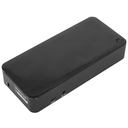 USB-C UNIVERSAL DV4K DOCKING STATION W/ 100W POWER DELIV BLACK