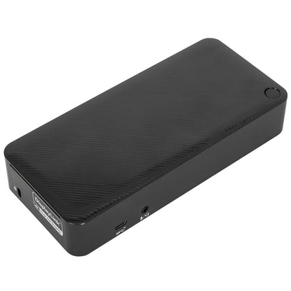 USB-C UNIVERSAL DV4K DOCKING STATION W/ 100W POWER DELIV BLACK